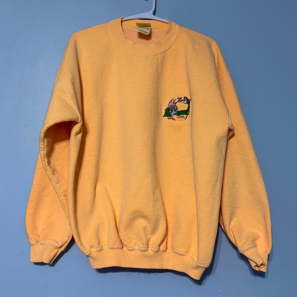 Vintage Gildan Size Large Jerry's West Yarmouth Cape Cod Fish Ice Cream 2530